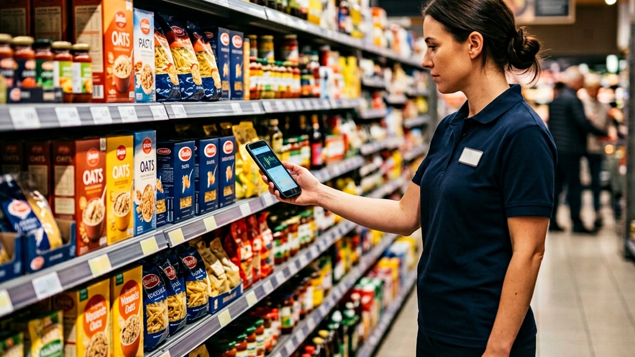 Planogram facing alignment and share of shelf compliance